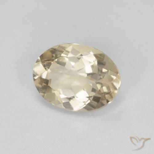 9,17 ctw natürlicher hellgolden Morganit, Oval, VVS