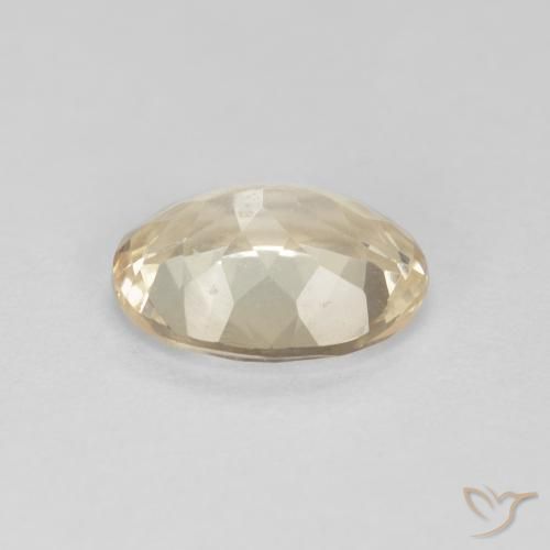 9,17 ctw natürlicher hellgolden Morganit, Oval, VVS