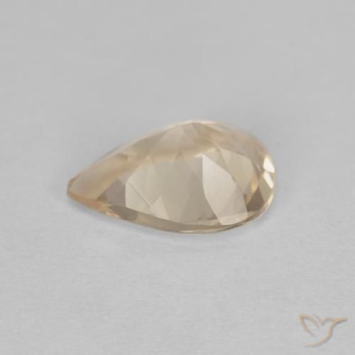 9,17 ctw natürlicher hellgolden Morganit, Birnenform, VS