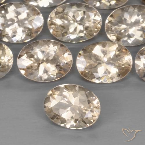 9,17 ctw natürlicher hellgolden Morganit, Oval, VS