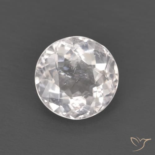1.11ct Natürlicher hellrosa Morganit, Runden, VS