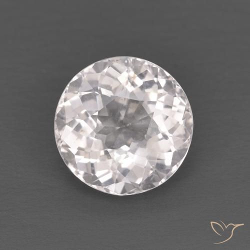 1.25ct Natürlicher hellrosa Morganit, Runden, VS