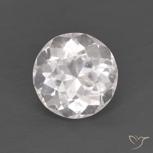 1.25ct Natürlicher hellrosa Morganit, Runden, VS