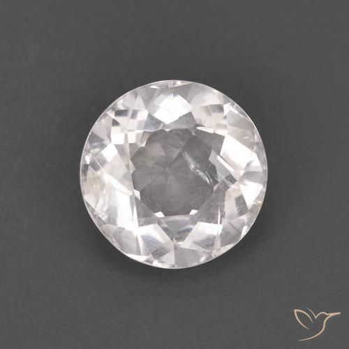 1.11ct Natürlicher hellrosa Morganit, Runden, VS