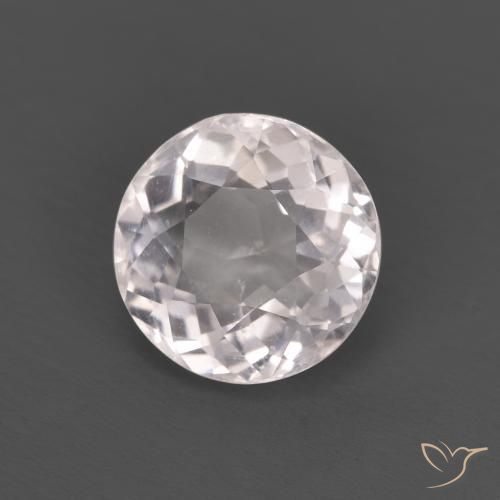 1.15ct Natürlicher hellrosa Morganit, Runden, VS