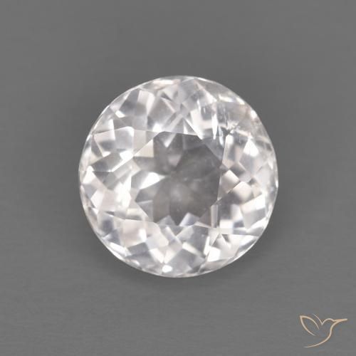 1.17ct Natürlicher Sehr helles Rosa Morganit, Runden, VS