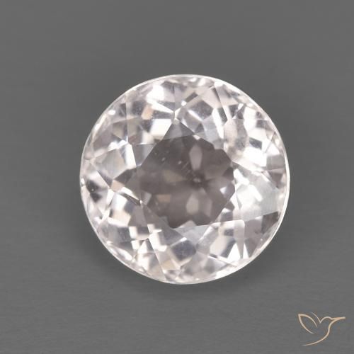 1.45ct Natürlicher Sehr helles Rosa Morganit, Runden, VS
