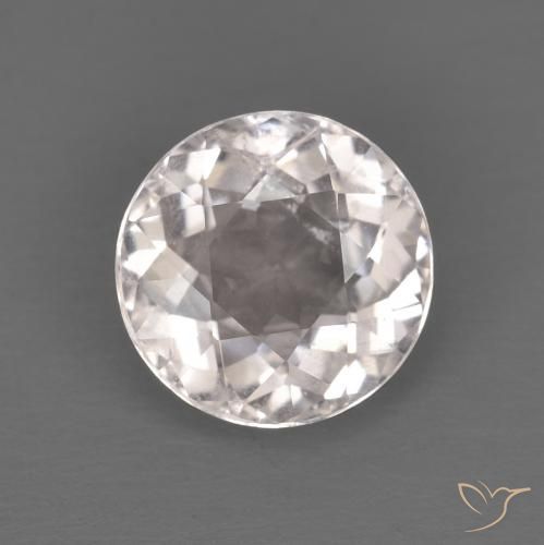 1.22ct Natürlicher Sehr helles Rosa Morganit, Runden, VS