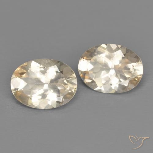 2.08 ct natürliche hellgelb Morganit-Edelsteine, Oval, VVS