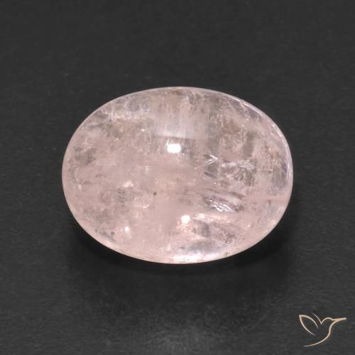 5.22ct Natürlicher Flamingorosa Morganit, Oval, Transparent