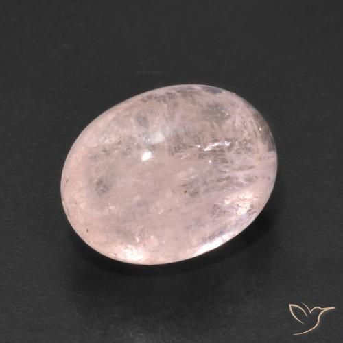 9,17 ctw natürlicher Flamingorosa Morganit, Oval, Transparent
