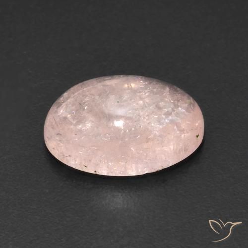 9,17 ctw natürlicher Flamingorosa Morganit, Oval, Transparent