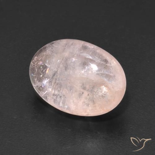 4.51ct Natürlicher Mittelrosa Morganit, Oval, Transparent