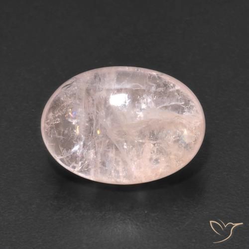 9,17 ctw natürlicher Mittelrosa Morganit, Oval, Transparent