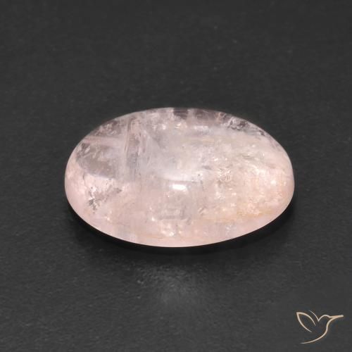 9,17 ctw natürlicher Mittelrosa Morganit, Oval, Transparent