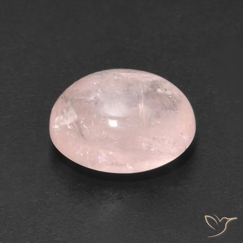 9,17 ctw natürlicher Mittelrosa Morganit, Oval, Transparent