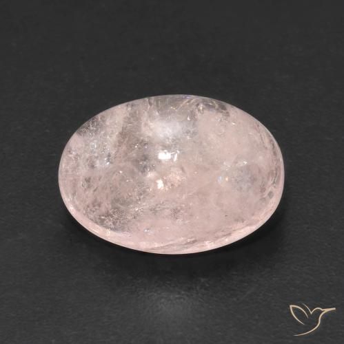 4.21ct Natürlicher Flamingorosa Morganit, Oval, Transparent