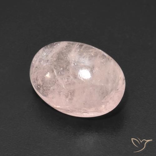 9,17 ctw natürlicher Flamingorosa Morganit, Oval, Transparent
