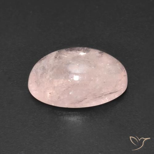 9,17 ctw natürlicher Flamingorosa Morganit, Oval, Transparent