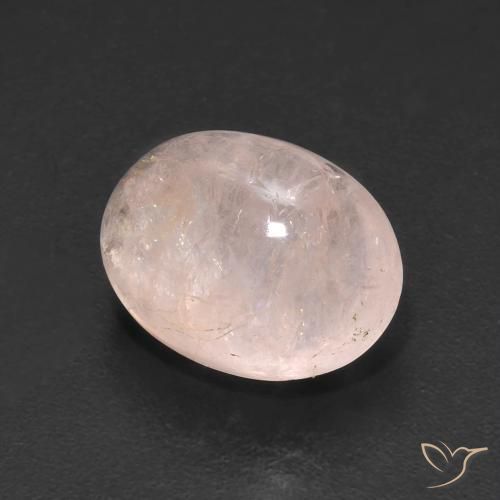 9,17 ctw natürlicher Mittelrosa Morganit, Oval, Transparent