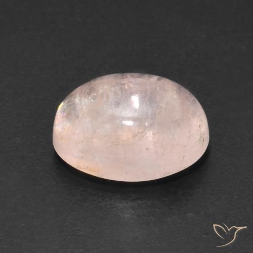 9,17 ctw natürlicher Mittelrosa Morganit, Oval, Transparent