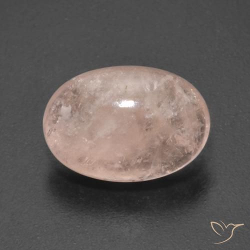 4.50ct Natürlicher Mittelrosa Morganit, Oval, Transparent