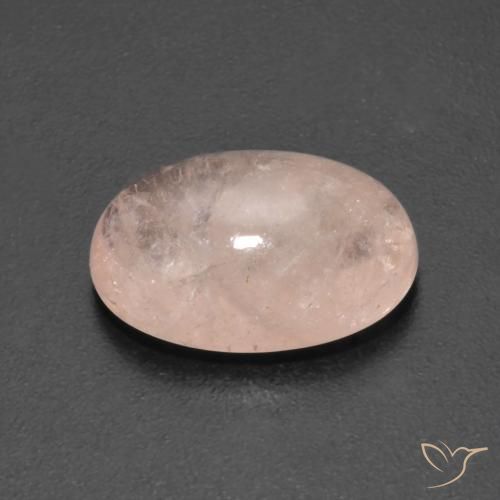 9,17 ctw natürlicher Mittelrosa Morganit, Oval, Transparent