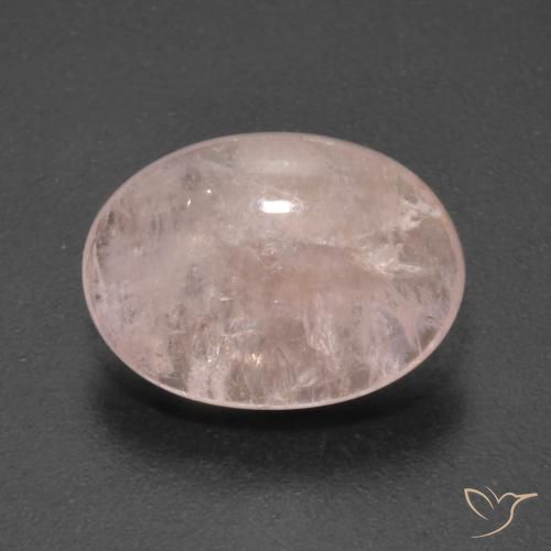 5.02ct Natürlicher Mittelrosa Morganit, Oval, Transparent