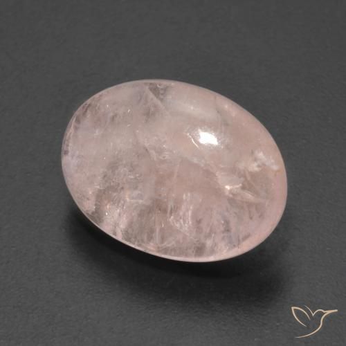 9,17 ctw natürlicher Mittelrosa Morganit, Oval, Transparent
