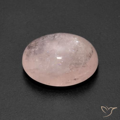 9,17 ctw natürlicher Flamingorosa Morganit, Oval, Transparent