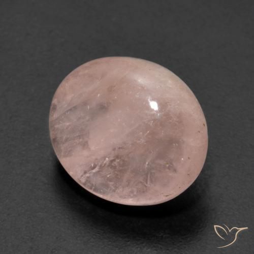 9,17 ctw natürlicher Flamingorosa Morganit, Oval, Transparent