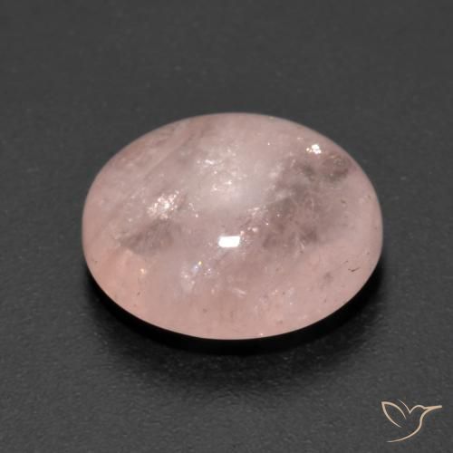 9,17 ctw natürlicher Flamingorosa Morganit, Oval, Transparent