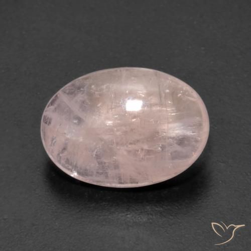 3.88ct Natürlicher Mittelrosa Morganit, Oval, Transparent
