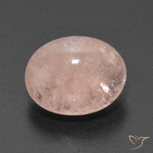 5.27ct Natürlicher Lachs-rosa Morganit, Oval, Transparent