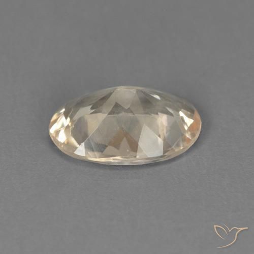 9,17 ctw natürlicher hellgolden Morganit, Oval, VVS-VS