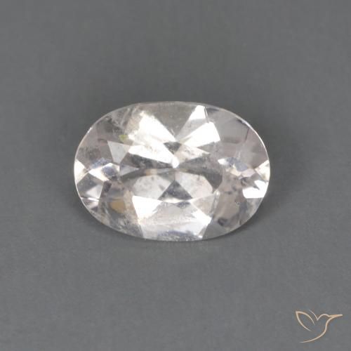 0.52ct Natürlicher Sehr helles Rosa Morganit, Oval, VS