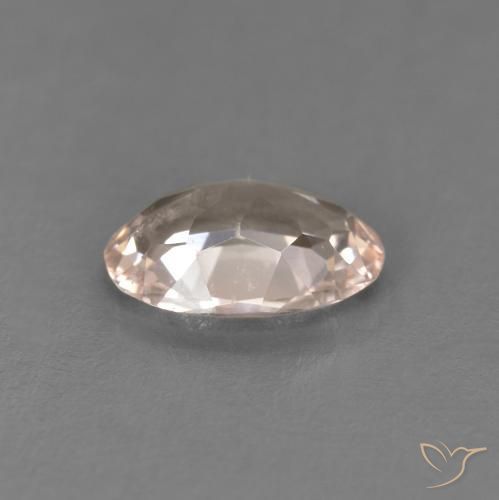 9,17 ctw natürlicher Lachs-rosa Morganit, Oval, VS