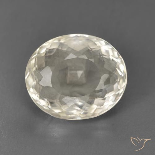 5.42ct Natürlicher Blasses Gelb Morganit, Oval, VS