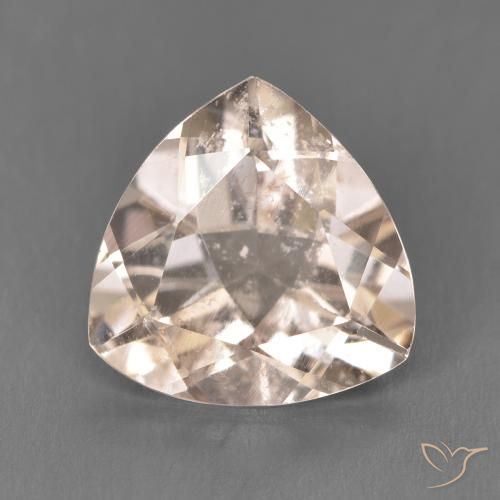 3.53ct Natürlicher Medium Light-Pink Morganit, Trillion, VS