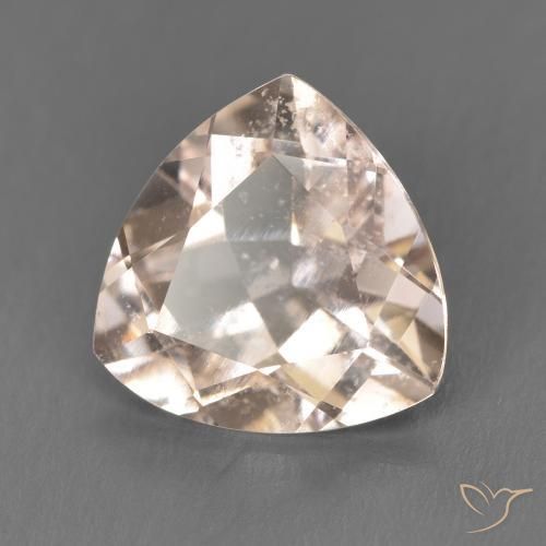 9,17 ctw natürlicher Medium Light-Pink Morganit, Trillion, VS