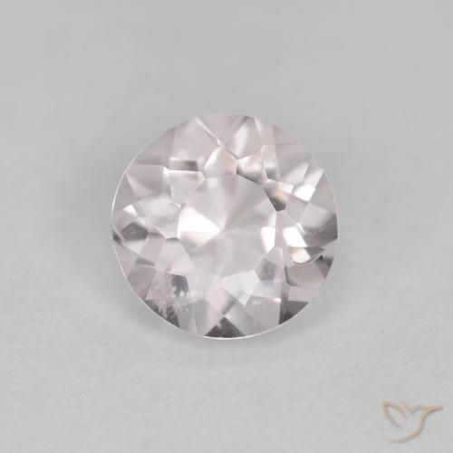 0.61ct Natürlicher hellrosa Morganit, Runden, VS