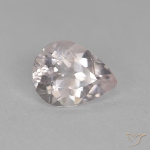 9,17 ctw natürlicher Medium Light-Pink Morganit, Birnenform, VS