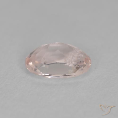9,17 ctw natürlicher Lachs-rosa Morganit, Oval, VS