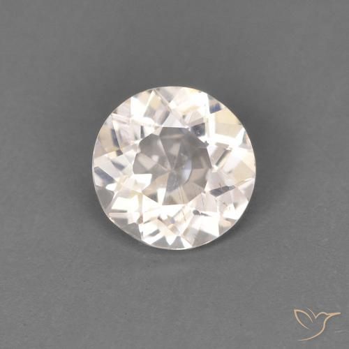 0.31ct Natürlicher Sehr helles Rosa Morganit, Runden, VS
