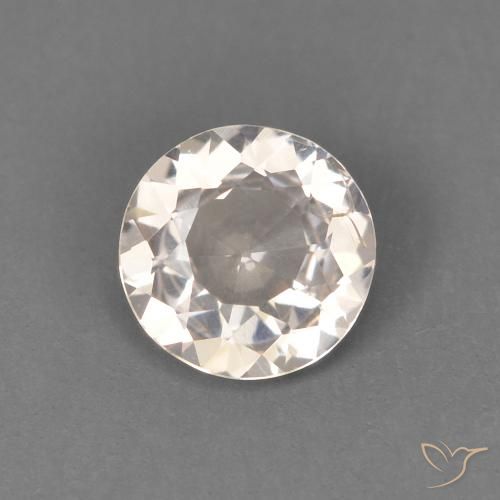 0.40ct Natürlicher Medium Light-Pink Morganit, Runden, VS