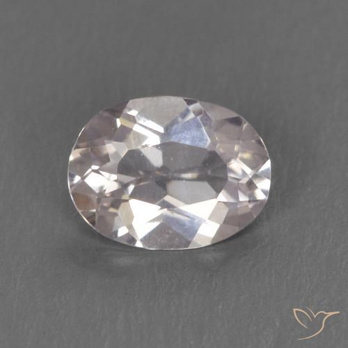 0.34ct Natürlicher hellrosa Morganit, Oval, VS, Photo A