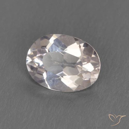 9,17 ctw natürlicher hellrosa Morganit, Oval, VS