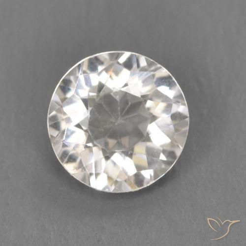 0.53ct Natürlicher Sehr helles Rosa Morganit, Runden, VVS-VS