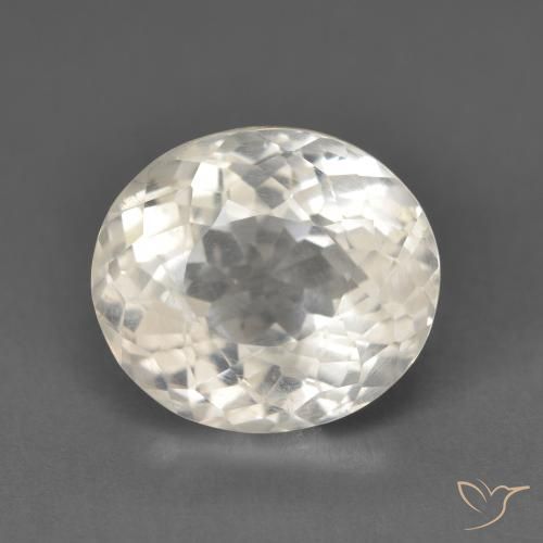5.60ct Natürlicher Perlweiss Morganit, Oval, VS