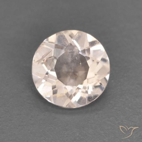0.34ct Natürlicher Sehr helles Rosa Morganit, Runden, VS